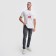 Male T -shirt, milk/print mix, size 46 (m)