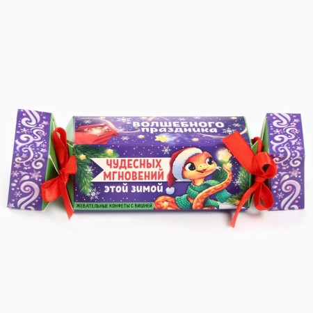 Chewing sweets of "wonderful moments", taste: cherry, 67 g (10 pcs. X 6, 7 g).-3