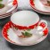 Service Porcelain Tea Daulay "New Year's Magic", 12 objects: 6 cups 280 ml, 6 saucer d = 15 cm