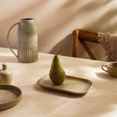 Porcelain SL Home "Sandy Breeze", 24.5 × 16.5 cm, beige color-4