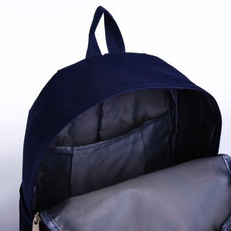 Baby backpack on lightning, blue color-4