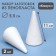 Set of foam cones, 11 x 5.5 cm, 2pcs