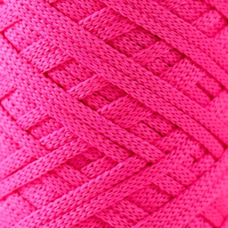 PLOOK CHLEM 3 mm polyester in balls 100m/170g (+/- 5%) neon-pink-1001-2