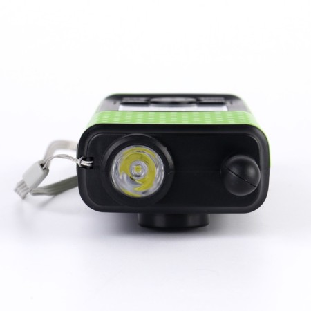 Battery Light, 1500 mAh, radio, column, USB-boiling, with a solar battery, mix-3