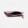 Women's wallet on the button, powder color