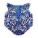 Puzzle "Colorful Blue Tiger"