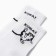 Women's socks "Hoba!", White color, rr 23-25