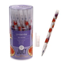 Gel pen Bruno Visconti Uniwrite Fresh & Fruity. Figs, 0.5 mm, blue ink