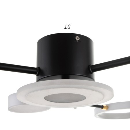 Causteen with PDU 2300/7WT LED 150W 3000-6000K white 75x75x9 cm Bayerlux-5