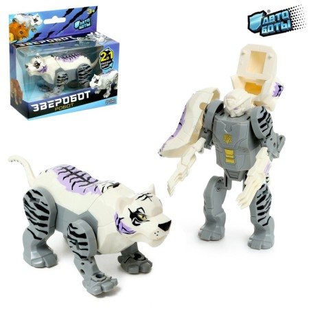 Robot St. John's wort "White Tiger", transforming