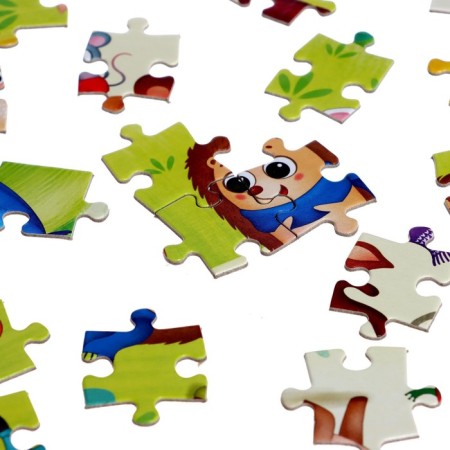 Children's puzzle "on the forest edge", 160 elements-2
