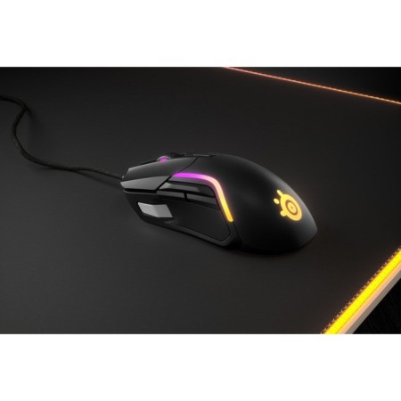 Mouse Steelseries Rival 5 Black Optical (18000dpi) USB (9but)-4