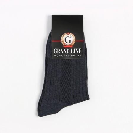 Socks men's color jeans, size 25-3