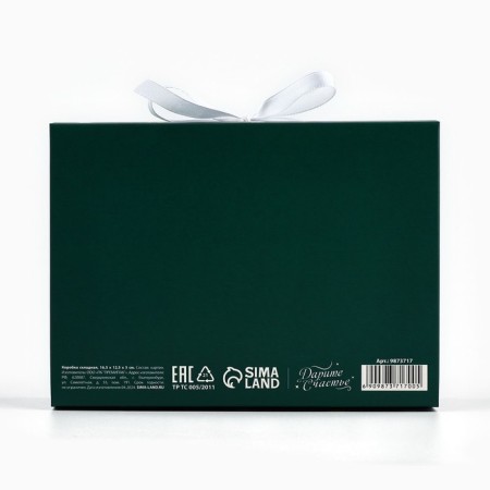 Two -way folding box “For you in the New Year”, 16.5 x 12.5 x 5 cm, New Year-6