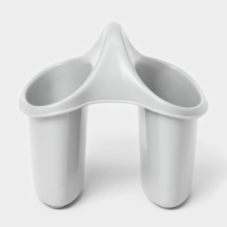 Diningral dryer, 2 compartments, 17 × 15.2 × 16 cm, color gray color-2