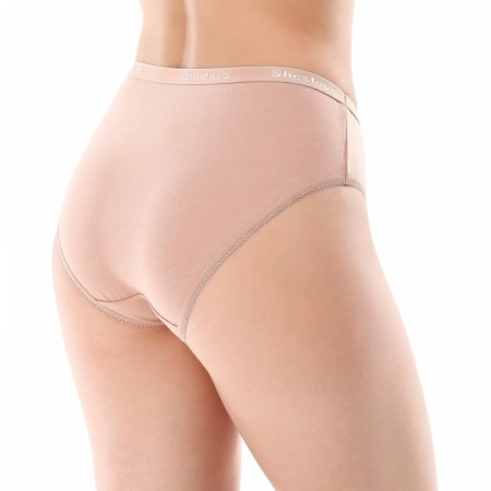 Panties female slips, beige color, size 54-56 (3xl)-1