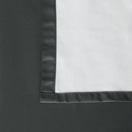 Non -combustible curtain "Ellipse", size 145 x 270 cm, black color-3