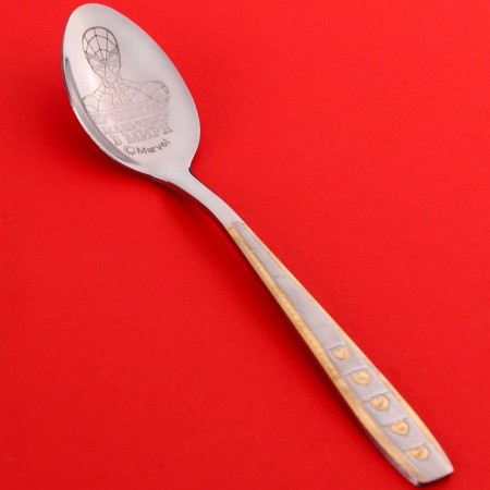 Baby spoon, 2.3 x 11 cm "superhero", Spider-Man-8