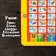 The training tablet “First Knowledge”, we study the alphabet, words, numbers, addition, subtraction