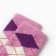 Women's socks from Mongolian wool, pink color, rr 37-39