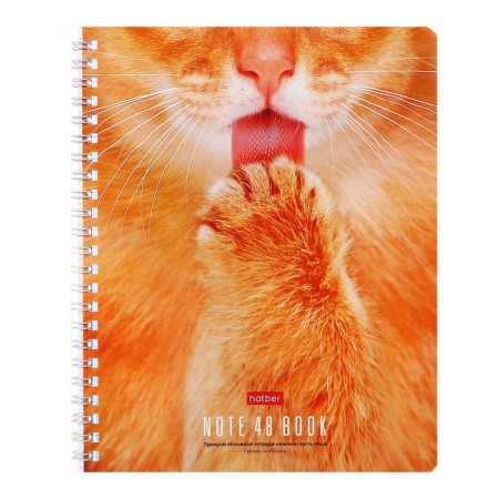 Notebook 48 sheets, in a cage, on the crest, “wake the beast in yourself!”, Cover coated cardboard, offset block, mix-4