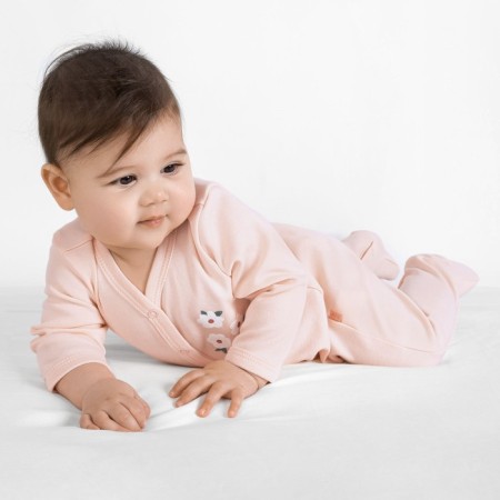 Details for children with closed legs "Goroshinka", height 62 cm, peach color