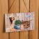 Interior plate "Everything in the bathhouse!" 25x15 cm