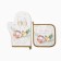 New Year. Kit kitchen Ethel Esthetics mittens 20x28cm, 19x19cm tack, 100%HL