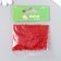 Beads "Astra" 11/0, 20 g (5 red transparent)