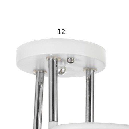 Sarina chandelier 3he27 40w is white 54x54x24cm Bayerlux-10