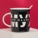 Mug "Man" with a spoon and stand, 300 ml