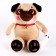 Soft toy "Bonya", with a bone