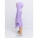 Baby robe, height 104 cm, lilac color