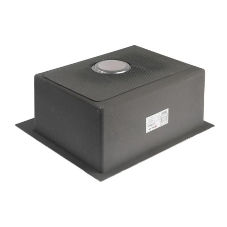 Kitchen sink Aflorn Af95044, Sredal, S = 3.0 and 0.8 mm, 50x44x22 cm, siphon, satin-3