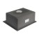 Kitchen sink Aflorn Af95044, Sredal, S = 3.0 and 0.8 mm, 50x44x22 cm, siphon, satin