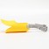 Silicone fixing muzzle, size m (ohm 15 cm, Osh 18-30 cm), yellow