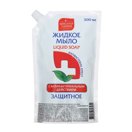 Soap liquid red line "Protective", Doy-Pak, 500 ml-1