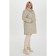 Female coat, size 62, milk color