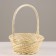 A set of baskets 3 pcs, IV natural