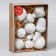 Set of jewelry plastic 11 pcs "Kissin" white