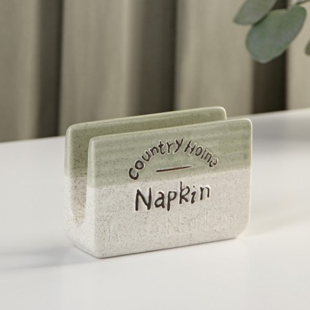 Napotnik ceramic "House in the village", 11.7 × 4 × 8 cm-2