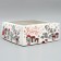 Folding box for 9 cupcakes with the window “Winter will give miracles!”, 25 x 25 x 10 cm, new year