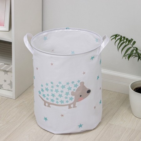 Win -linen textile basket "Hedgehog", 35 × 45 cm-1