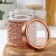 Glass Bank for bulk products "Tsarevich", 650 ml, 10 × 12.5 cm, bronze color
