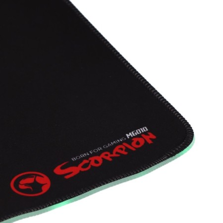 MARVO MG010 mouse mat, game, 800x305x4 mm, backlight, black-2