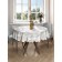 The tablecloth “Marble pattern”, round, Saten, d = 150 cm