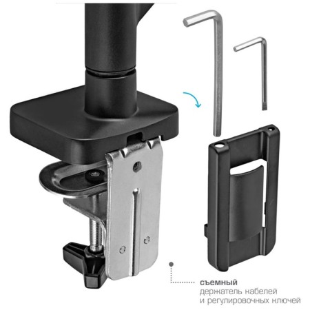 Table bracket for LED/LCD monitors Tuarex Alta-14-2