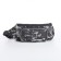 Lightning waist bag, outer pocket, gray color/camouflage