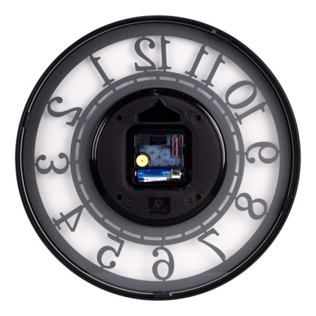 Watching clock, interior "classics", silent, d-32 cm, aa-2