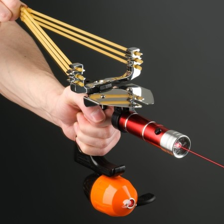 Fishing hornet, 2 harnesses, 2 arrows, with a laser target designator-7